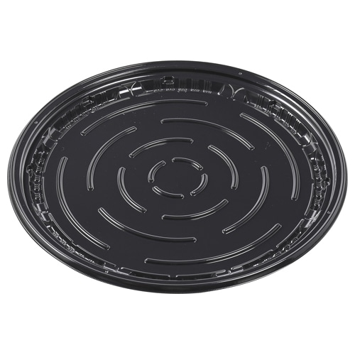 エフピコ ピザ容器　MFPピザ丸　本体 MSDピザ丸11インチ本体 黒 30枚/袋（ご注文単位8袋）【直送品】