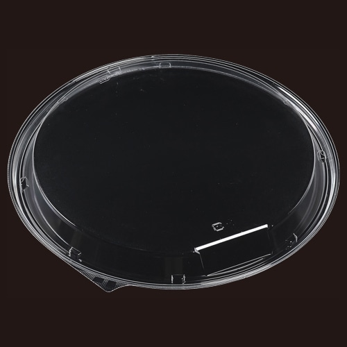 エフピコ ピザ容器　MSDピザ丸　嵌合蓋 T-MSDピザ丸11インチ内嵌合蓋OPS  30枚/袋（ご注文単位8袋）【直送品】