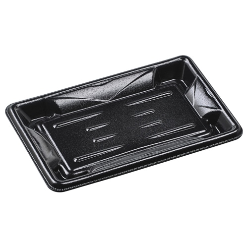 エフピコ 惣菜容器 MFPホットグラン 本体 2(20-13) 黒W 50枚/袋(ご注文単位24袋)【直送品】