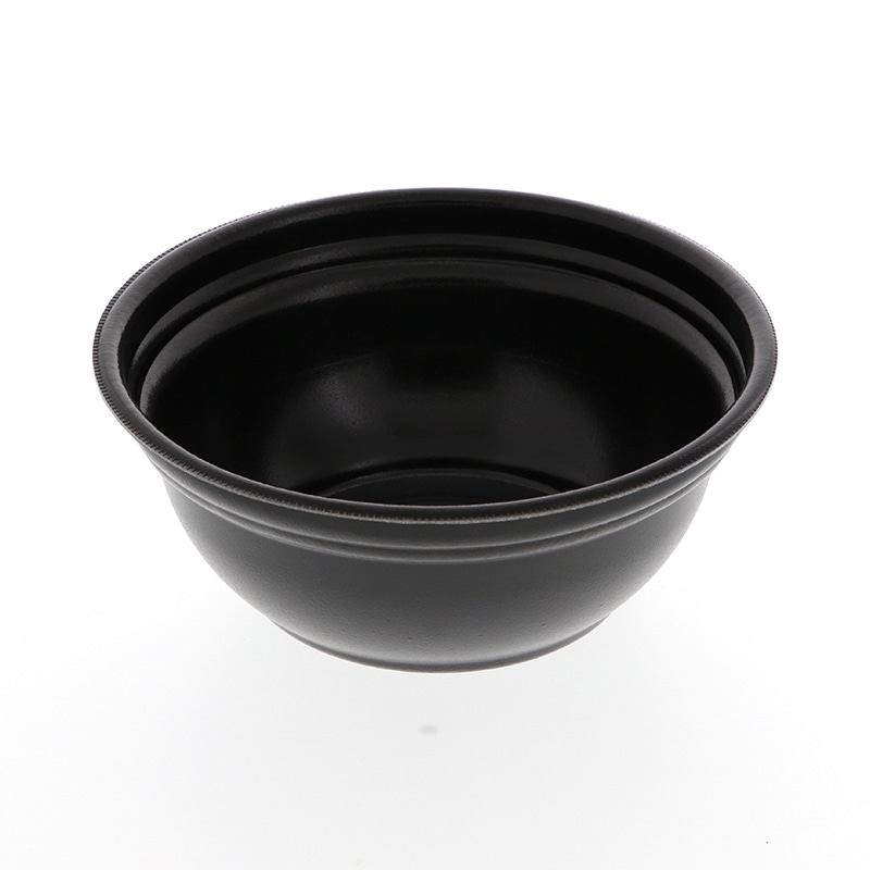 エフピコ 麺容器　MFP麺丼-丸 20（80） 黒W 25枚/袋（ご注文単位12袋）【直送品】