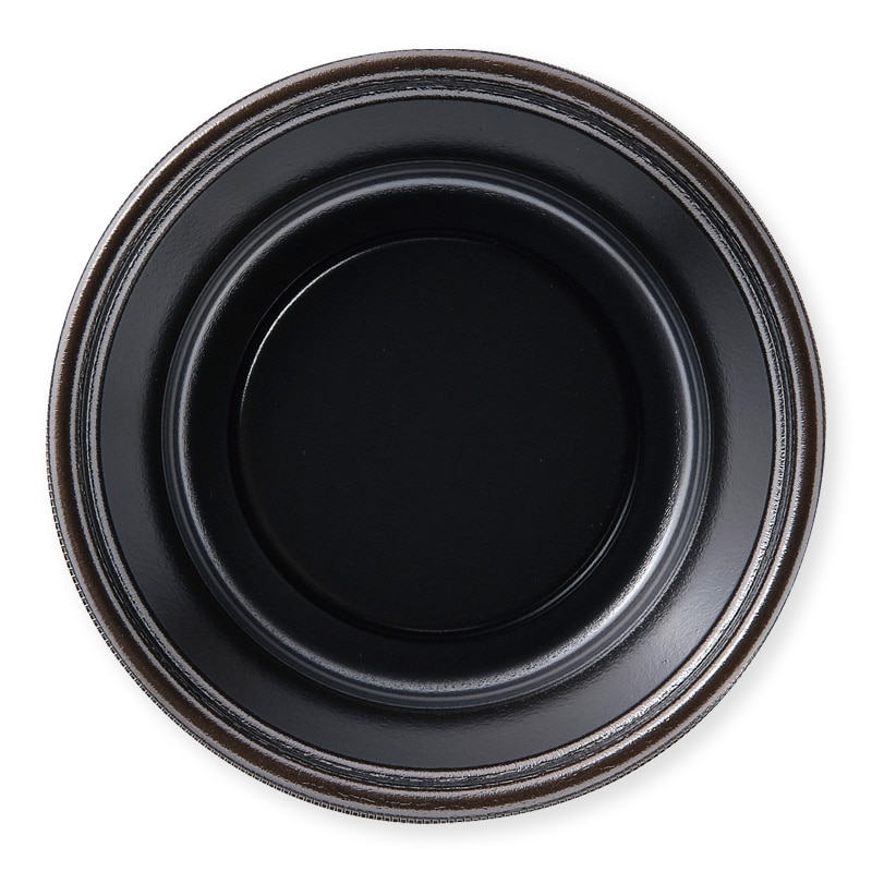 エフピコ 麺容器 MFP麺丼-丸 20(80) 黒W 25枚/袋(ご注文単位12袋)【直送品】