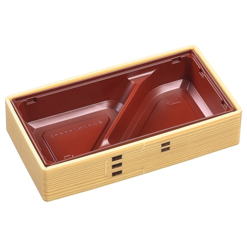 エフピコ 折箱弁当容器 本体 WU-302-44-1 わっぱ 15枚/袋(ご注文単位18袋)【直送品】