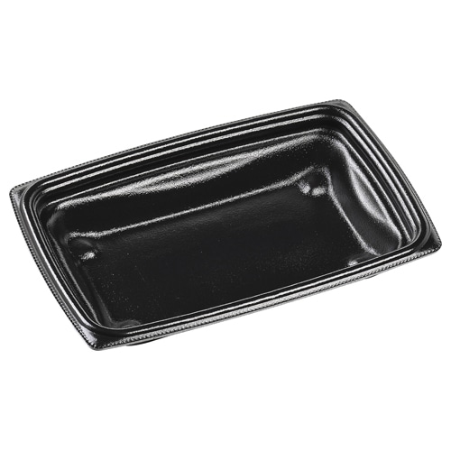 エフピコ 惣菜容器　MFP温デリ　本体 20-13（33） 黒W 50枚/袋（ご注文単位16袋）【直送品】