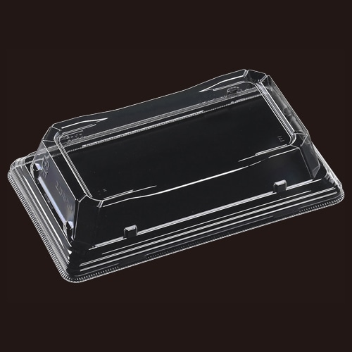 エフピコ 寿司容器 元助 嵌合蓋 T-元助18-10 嵌合蓋APエコ 100枚/袋(ご注文単位15袋)【直送品】