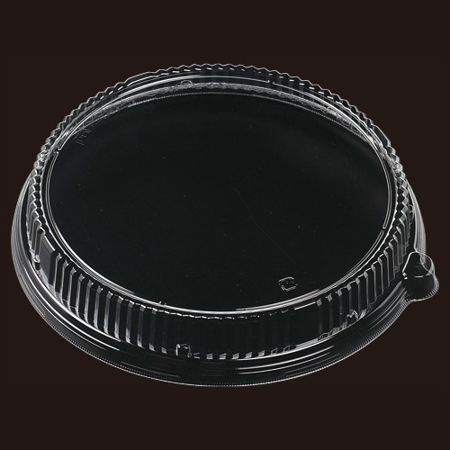 エフピコ オードブル容器　ティアラ丸皿　嵌合蓋 T-ティアラ丸皿25  50枚/袋（ご注文単位8袋）【直送品】