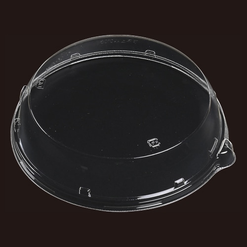 エフピコ オードブル容器　嵌合蓋 T-シェルトプラッタ丸10  25枚/袋（ご注文単位24袋）【直送品】