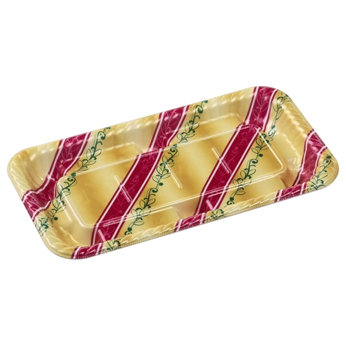 エフピコ オードブル容器 MFPティアラ角台 本体 29-15 リッチ赤 50枚/袋(ご注文単位8袋)【直送品】