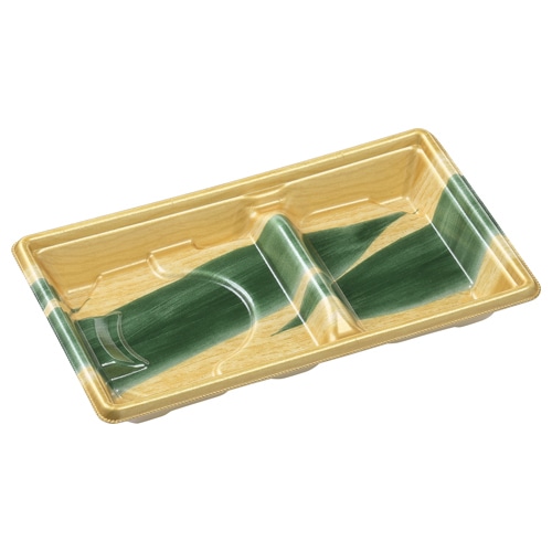 エフピコ 麺セット容器 SB 本体 SB-26-15-1 金木目葉らん 50枚/袋(ご注文単位12袋)【直送品】