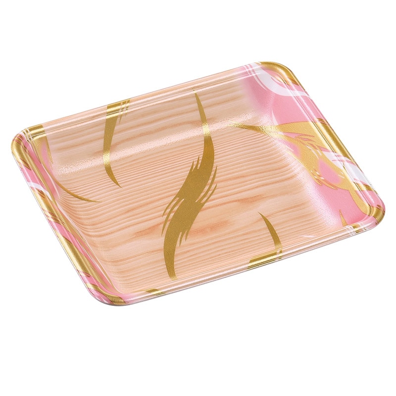 エフピコ 発泡トレー容器 FLB-A17-30 風紋木目ピンク 100枚/袋（ご注文単位15袋）【直送品】