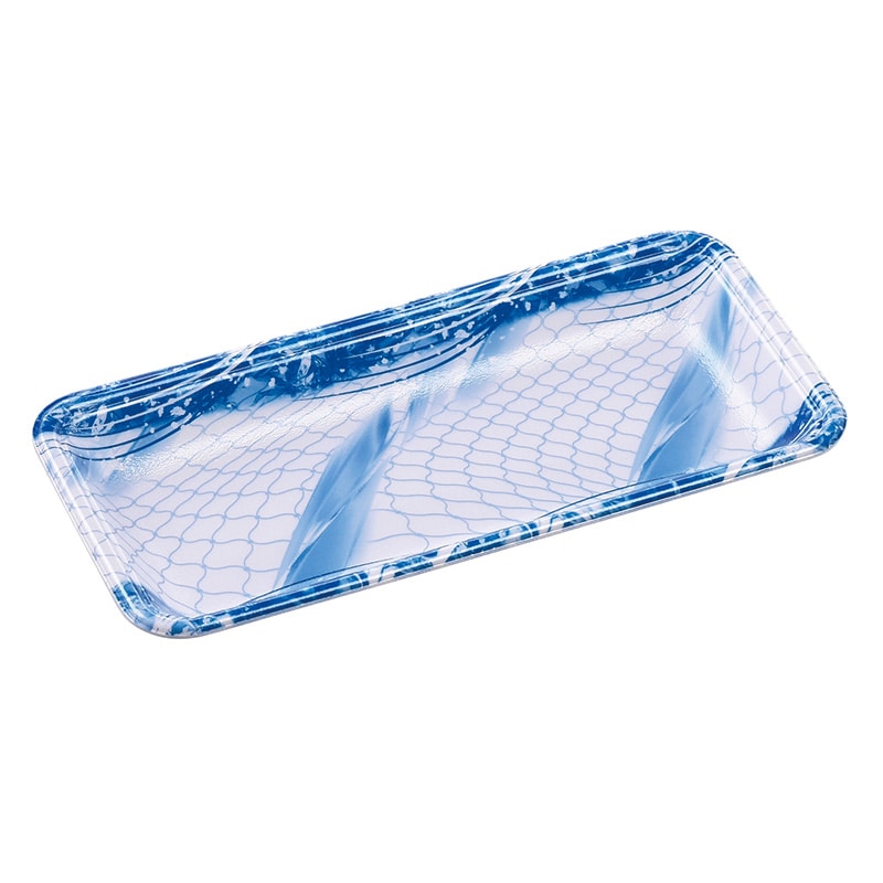 エフピコ 発泡トレー容器 FLB-Y12-25 海氷青 100枚/袋(ご注文単位15袋)【直送品】