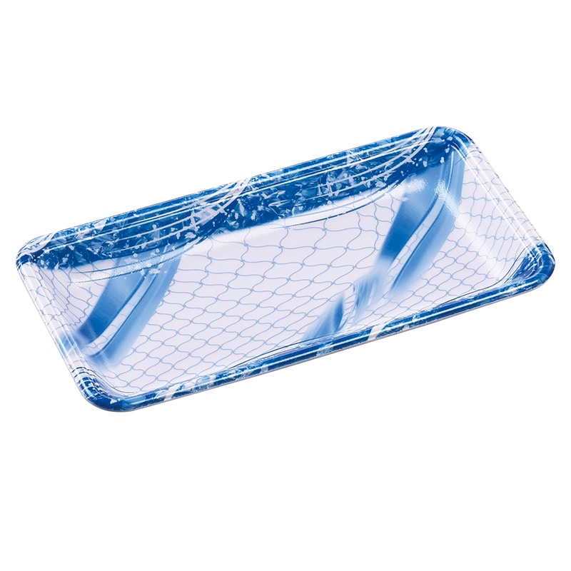 エフピコ 発泡トレー容器 FLB-Y13-25 海氷青 100枚/袋(ご注文単位15袋)【直送品】