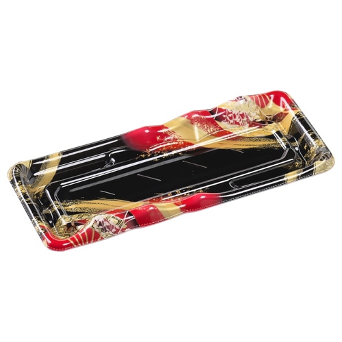 エフピコ 寿司容器 なみせ 本体 1-5 晴れ着赤 50枚/袋(ご注文単位20袋)【直送品】