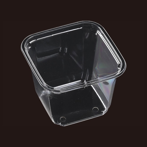 エフピコ 青果容器　APベジBOX　本体　穴あり 126-800  50枚/袋（ご注文単位16袋）【直送品】