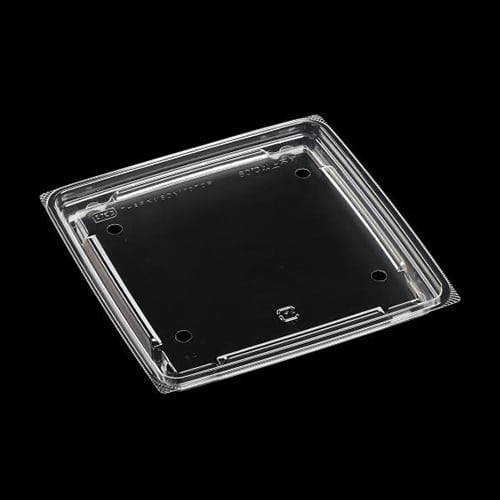 エフピコ サラダ・フルーツ容器 APベジBOX 内嵌合蓋 T-ベジBOX170TCR φ8穴 50枚/袋（ご注文単位8袋）【直送品】