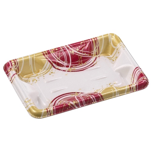 エフピコ 惣菜容器 MFPホットグラン 本体 14-10 ゆめ風赤 50枚/袋(ご注文単位40袋)【直送品】