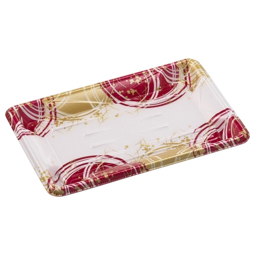 エフピコ 惣菜容器 MFPホットグラン 本体 21-14 ゆめ風赤 50枚/袋(ご注文単位18袋)【直送品】