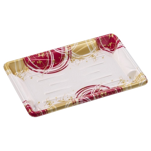 エフピコ 惣菜容器 MFPホットグラン 本体 24-16 ゆめ風赤 50枚/袋(ご注文単位12袋)【直送品】