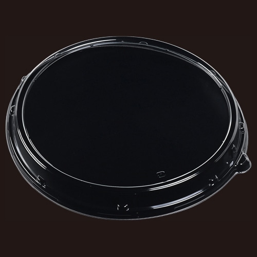 エフピコ ピザ容器　MFPピザ丸　嵌合蓋 T-MFPピザ丸10インチ嵌合蓋　エコ  50枚/袋（ご注文単位12袋）【直送品】