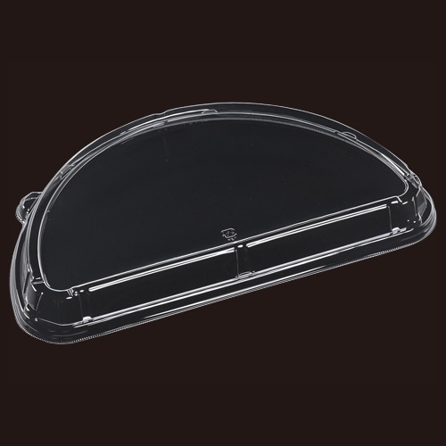 エフピコ ピザ容器　MFPピザ丸　嵌合蓋 T-MFPピザ丸11　1／2嵌合蓋　エコ  50枚/袋（ご注文単位12袋）【直送品】