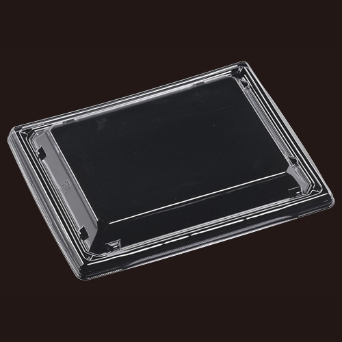 エフピコ 弁当容器 フレーム 嵌合低蓋 T-フレーム24-19L エコ 50枚/袋(ご注文単位12袋)【直送品】