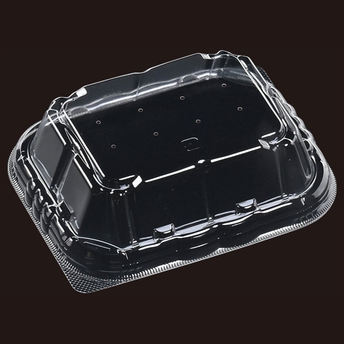 エフピコ 惣菜容器 ホットキッチン 嵌合蓋 穴あり T-ホットキッチン09 50枚/袋(ご注文単位50袋)【直送品】