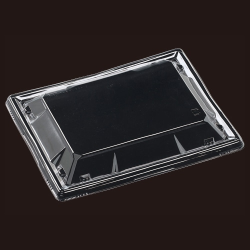 エフピコ 弁当容器 モダン 嵌合蓋 T-モダン24-18 エコOPET 50枚/袋(ご注文単位12袋)【直送品】