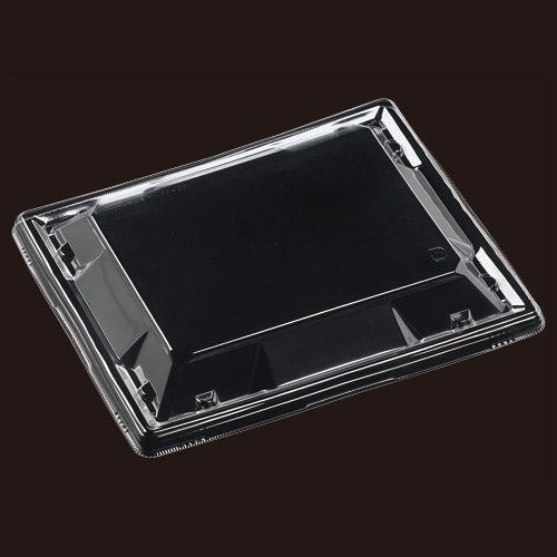 エフピコ 弁当容器 モダン 嵌合蓋 T-モダン24-20 エコOPET 50枚/袋(ご注文単位12袋)【直送品】