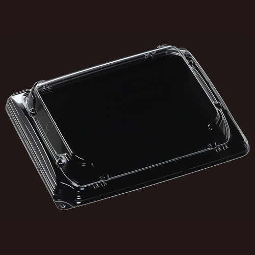 エフピコ 弁当容器 MSD竹皿膳 嵌合蓋 T-竹皿膳24-19 OPS 50枚/袋(ご注文単位12袋)【直送品】