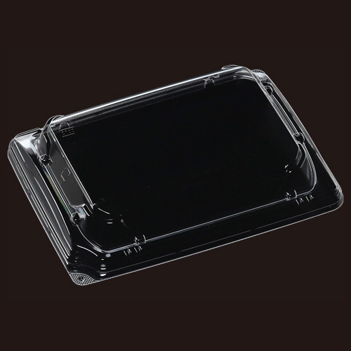 エフピコ 弁当容器 MSD竹皿膳 嵌合蓋 T-竹皿膳24-18 OPS 50枚/袋(ご注文単位12袋)【直送品】