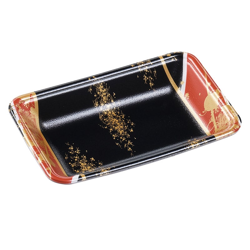 エフピコ 発泡トレー容器 FLB-A13-30 流華赤 100枚/袋(ご注文単位18袋)【直送品】