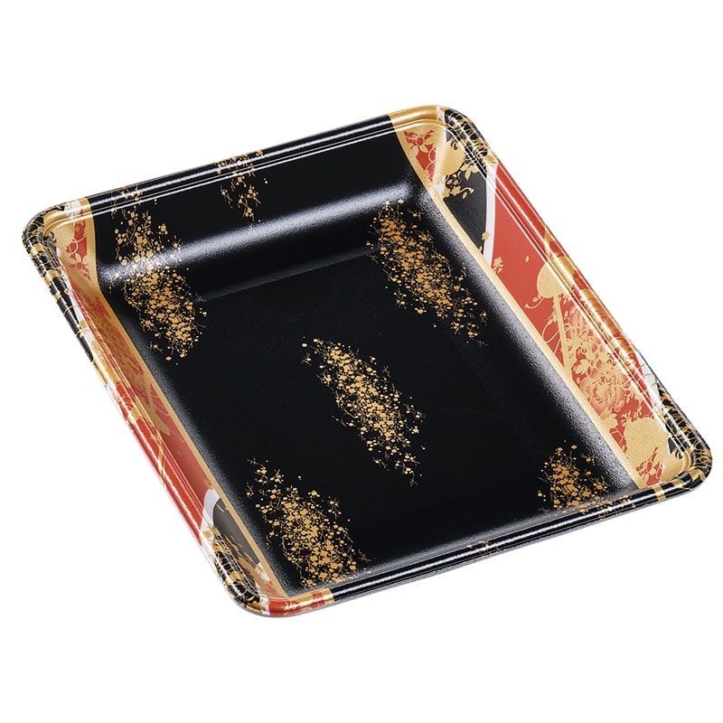 エフピコ 発泡トレー容器 FLB-A25-30 流華赤 100枚/袋(ご注文単位9袋)【直送品】