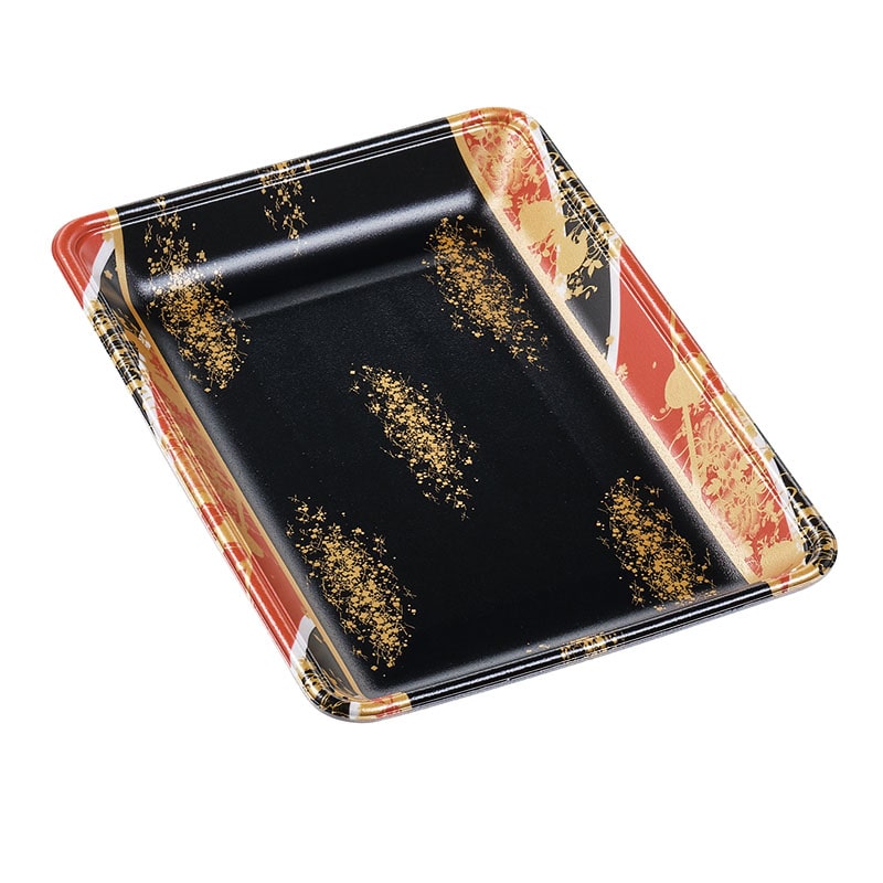 エフピコ 発泡トレー容器 FLB-A28-30 流華赤 100枚/袋(ご注文単位9袋)【直送品】