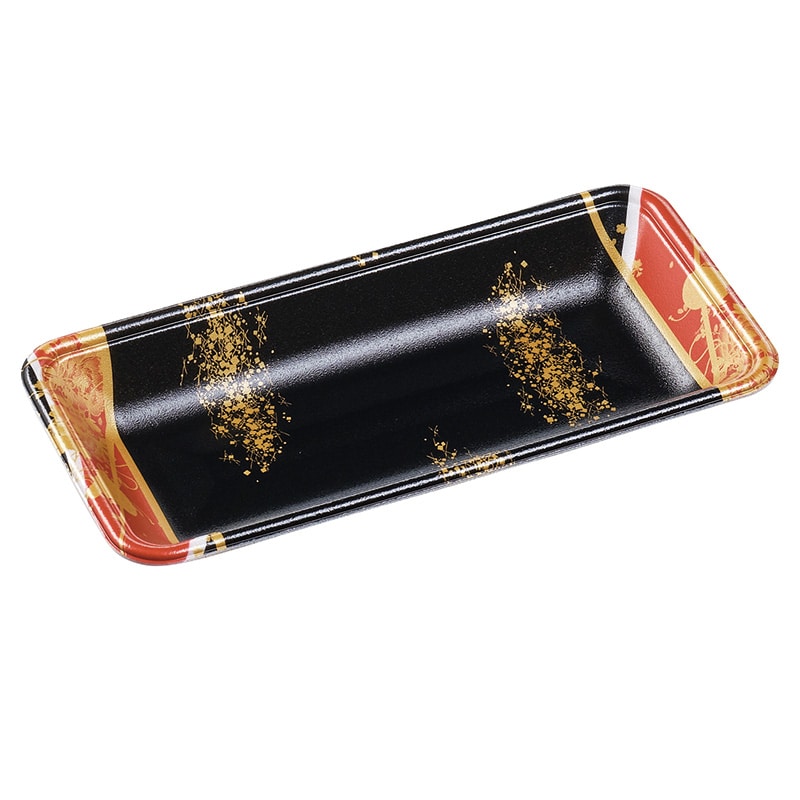 エフピコ 発泡トレー容器 FLB-Y12-30 流華赤 100枚/袋(ご注文単位15袋)【直送品】