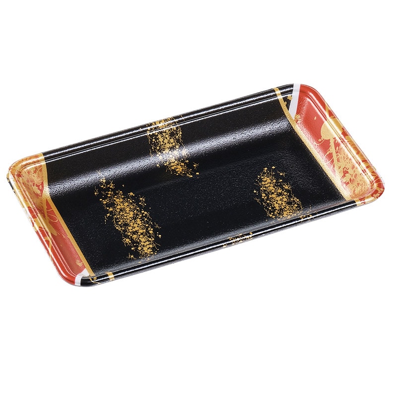 エフピコ 発泡トレー容器 FLB-Y14-25 流華赤 100枚/袋(ご注文単位12袋)【直送品】