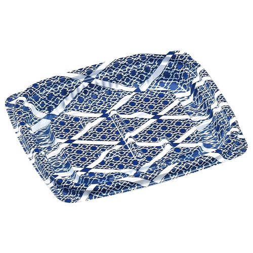 エフピコ 惣菜容器　MSD惣菜　本体 13-11（17） ひし格子青 50枚/袋（ご注文単位36袋）【直送品】