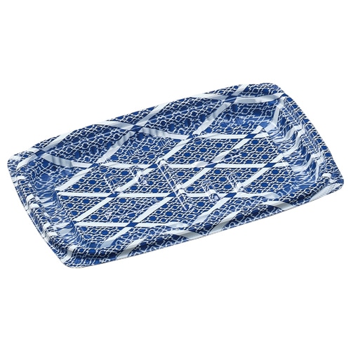 エフピコ 惣菜容器　MSD惣菜　本体 18-11（17） ひし格子青 50枚/袋（ご注文単位24袋）【直送品】