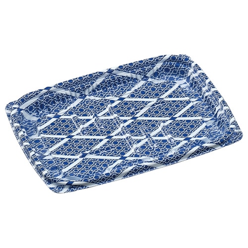 エフピコ 惣菜容器　MSD惣菜　本体 18-13（17） ひし格子青 50枚/袋（ご注文単位18袋）【直送品】