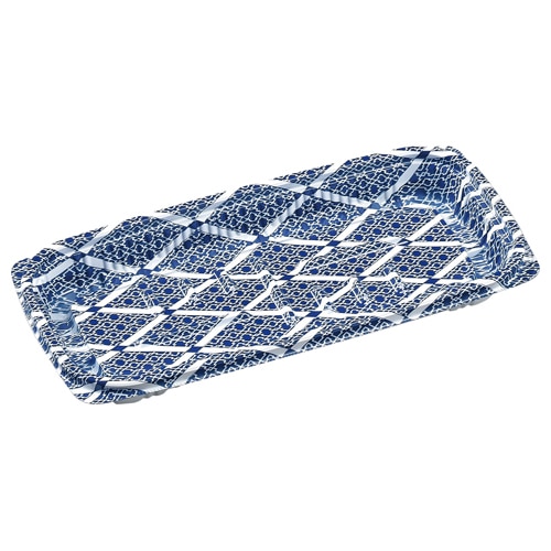 エフピコ 惣菜容器　MSD惣菜　本体 23-11（22） ひし格子青 50枚/袋（ご注文単位18袋）【直送品】