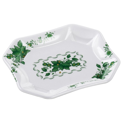 エフピコ 刺身容器　美彩　本体 21-18 フォリア緑 50枚/袋（ご注文単位16袋）【直送品】