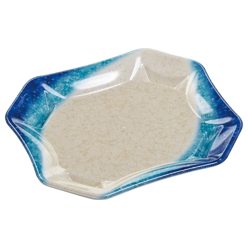 エフピコ 刺身容器　美彩　本体 21-18 南国青 50枚/袋（ご注文単位16袋）【直送品】