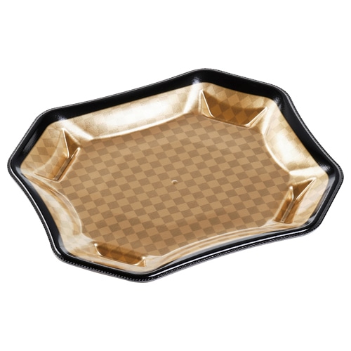 エフピコ 刺身容器　美彩　本体 21-18 本市松 50枚/袋（ご注文単位16袋）【直送品】