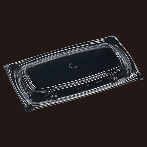 エフピコ 惣菜容器　角デリ　嵌合蓋C字穴 T-角デリ25-15R　PP  50枚/袋（ご注文単位8袋）【直送品】