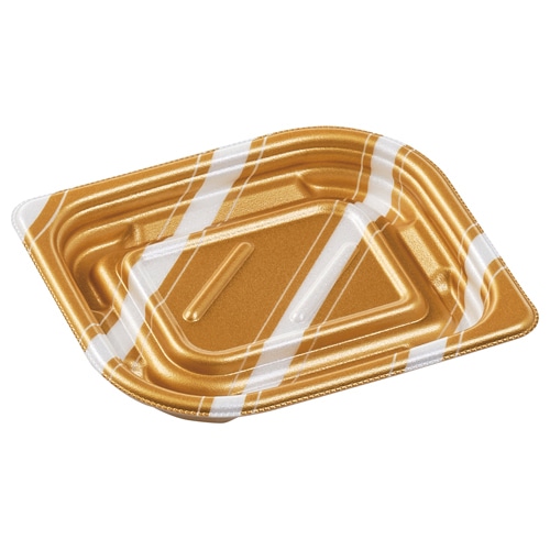エフピコ 惣菜容器 MFPわかば 本体 15-13 スラン金 50枚/袋(ご注文単位21袋)【直送品】
