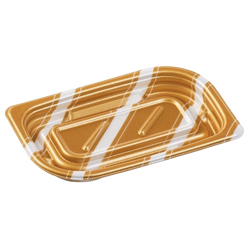 エフピコ 惣菜容器 MFPわかば 本体 18-11 スラン金 50枚/袋(ご注文単位21袋)【直送品】