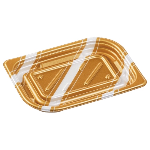 エフピコ 惣菜容器 MFPわかば 本体 18-13 スラン金 50枚/袋(ご注文単位18袋)【直送品】