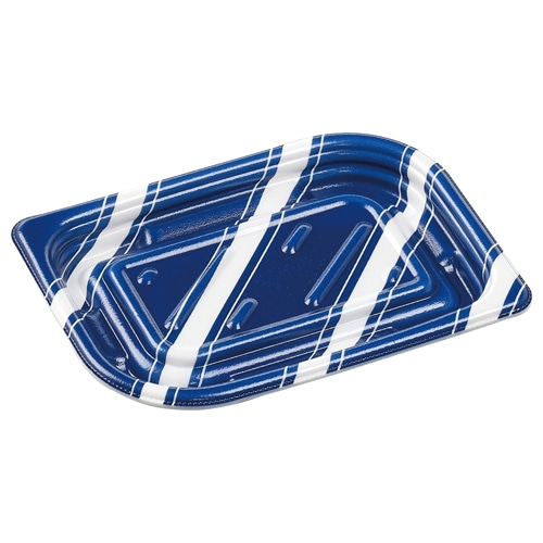 エフピコ 惣菜容器 MFPわかば 本体 18-13 スラン青 50枚/袋(ご注文単位18袋)【直送品】