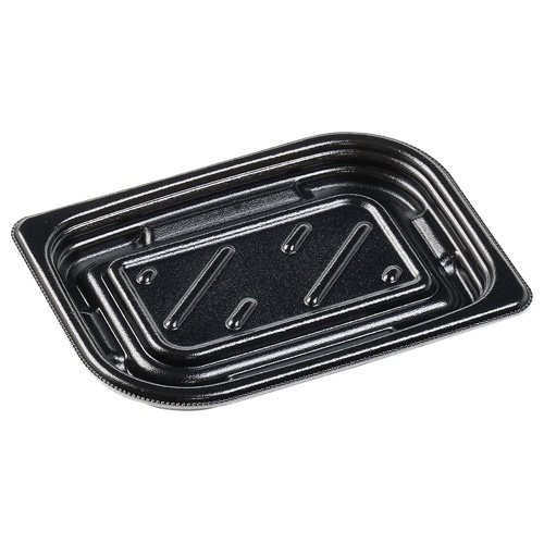 エフピコ 惣菜容器 MFPわかば 本体 18-13 黒 50枚/袋(ご注文単位18袋)【直送品】