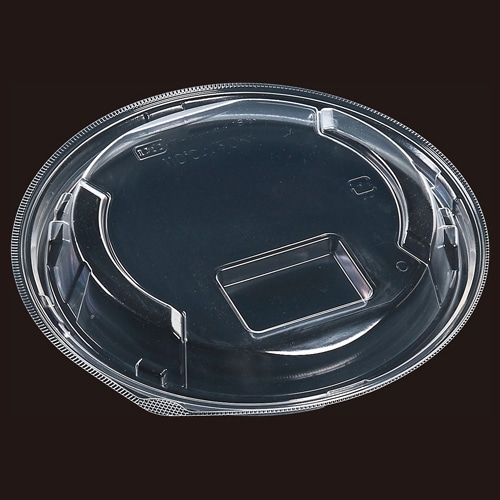 エフピコ 麺容器 ホット麺 内嵌合蓋 通気溝 薬味 T-ホット麺18小 PP 50枚/袋(ご注文単位12袋)【直送品】