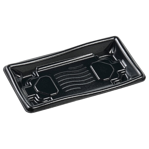 エフピコ 惣菜容器 MFP彩風 本体 19-11 黒 50枚/袋(ご注文単位24袋)【直送品】