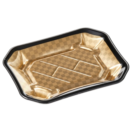 エフピコ 寿司容器 美彩 本体 2-3 本市松 50枚/袋(ご注文単位18袋)【直送品】